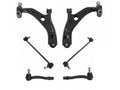 Front Control Arm Ball Joint Tie Rod Sway Bar Link Kit for Mazda 3 (2004–2013)