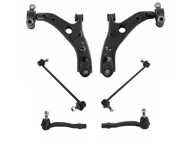 Front Control Arm Ball Joint Tie Rod Sway Bar Link Kit for Mazda 3 (2004–2013)