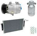 AC Compressor Kit With Condenser for Oldsmobile Achieva 3.1L (1998–1998)