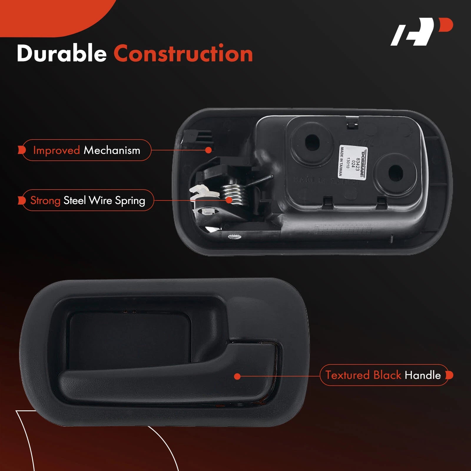 Rear Right Interior Door Handle for Honda Civic (2001-2005)
