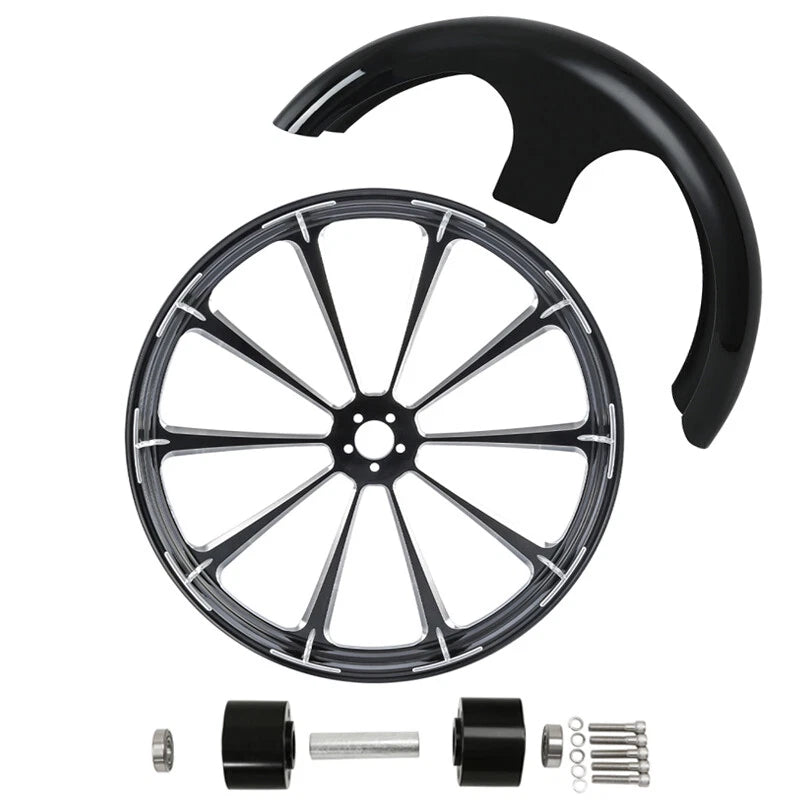 30" Front Wheel Rim & Hub for Harley Touring ABS (1997–2021)