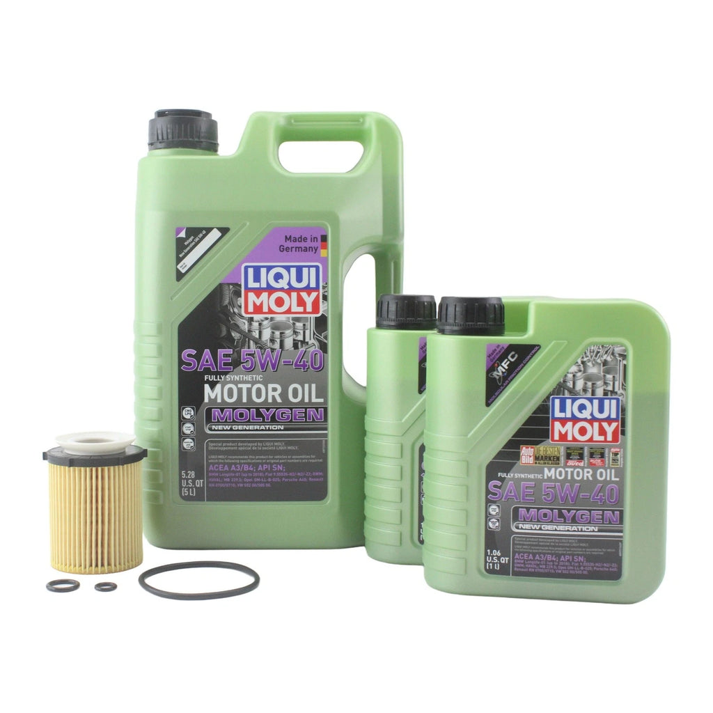 Oil Change Kit 7L Liqui Moly Molygen 5W40 for Mercedes M274 (2013–2020)