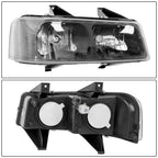 Pair Headlights for Chevrolet Express Savanna 1500 2500 3500 (2003-2023)