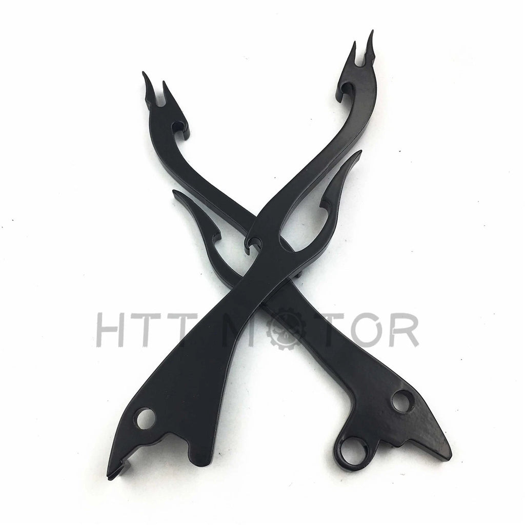Custom Brake Clutch Flame Lever Set for Suzuki Boulevard S50 C90 Intruder 800 (2005–2023)
