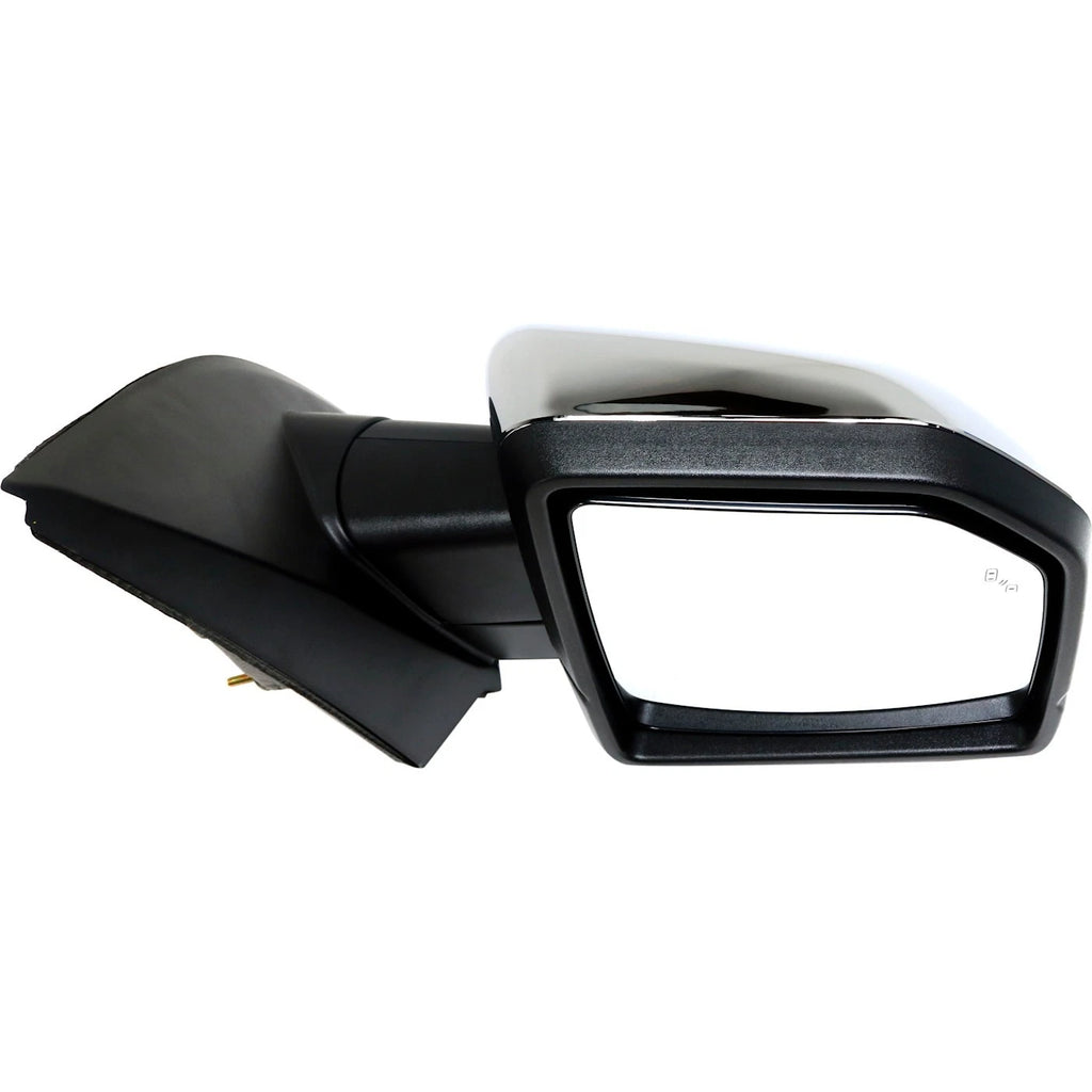 Power Mirror for Ford F-150 (2015–2018) Right Power Fold Chrome Memory
