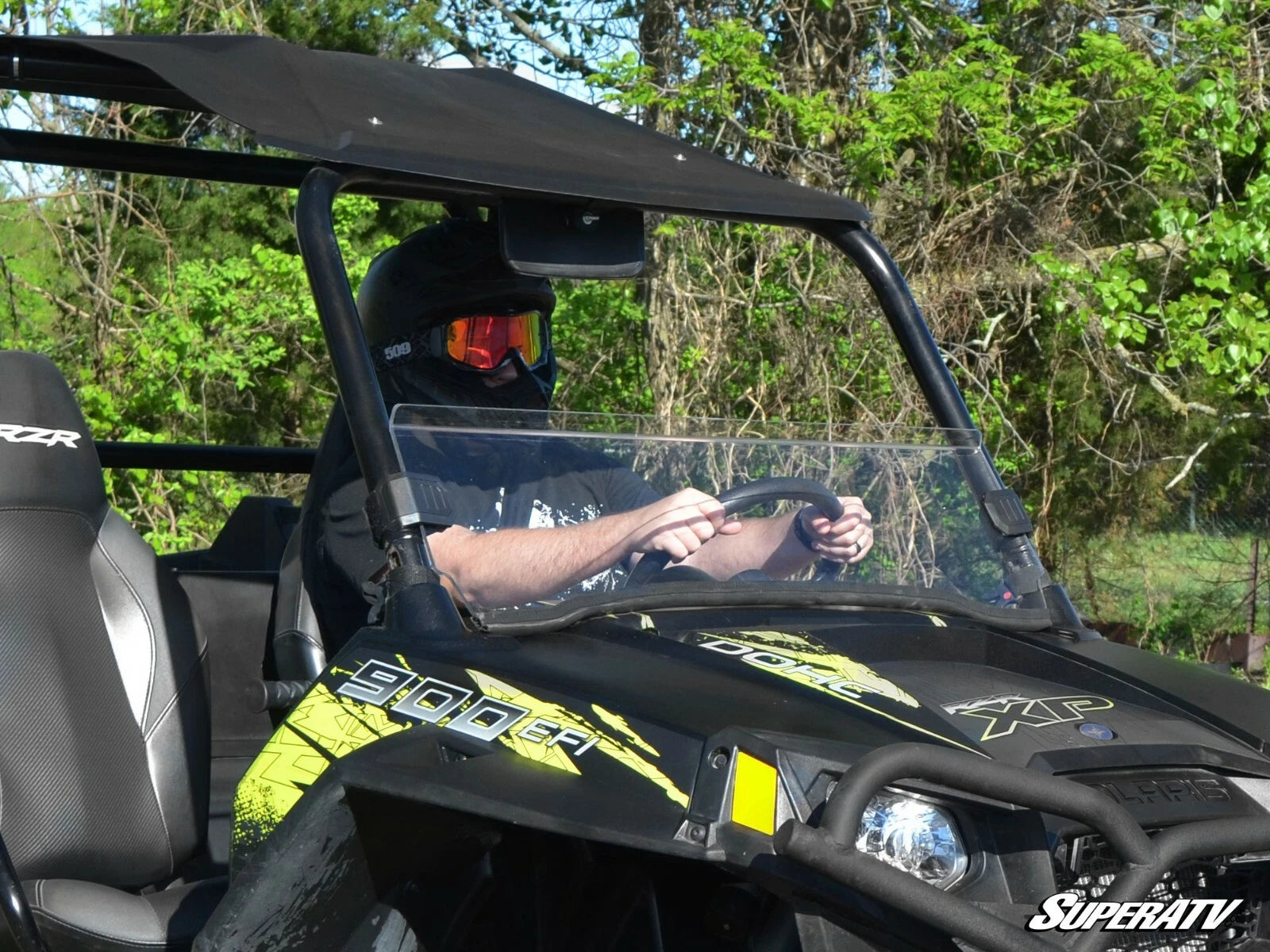 Half Windshield for Polaris RZR XP 900 (2011–2014) - Clear Standard