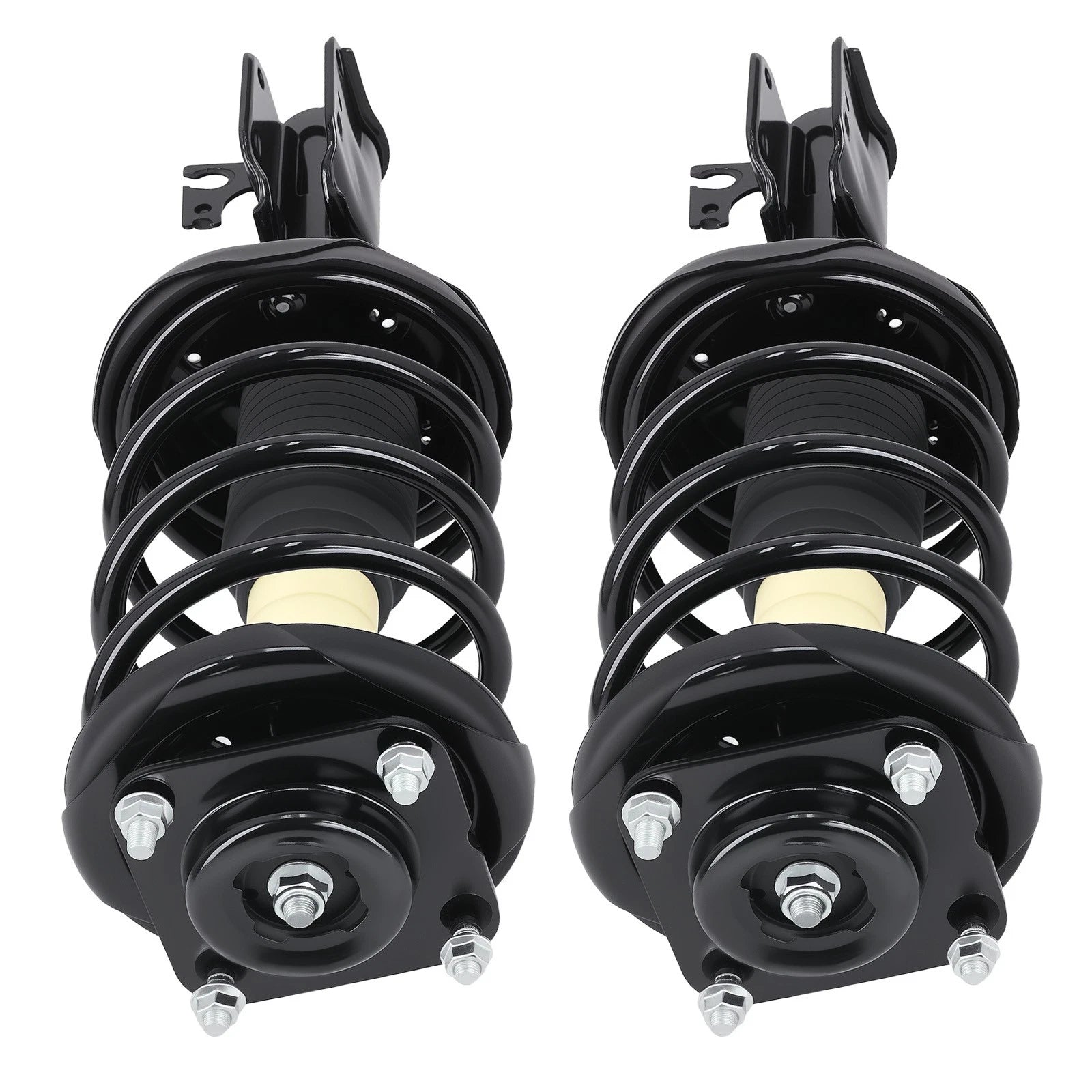 2X Front Struts Shock & Coil Springs Assembly for Mazda Protege (2000–2003)