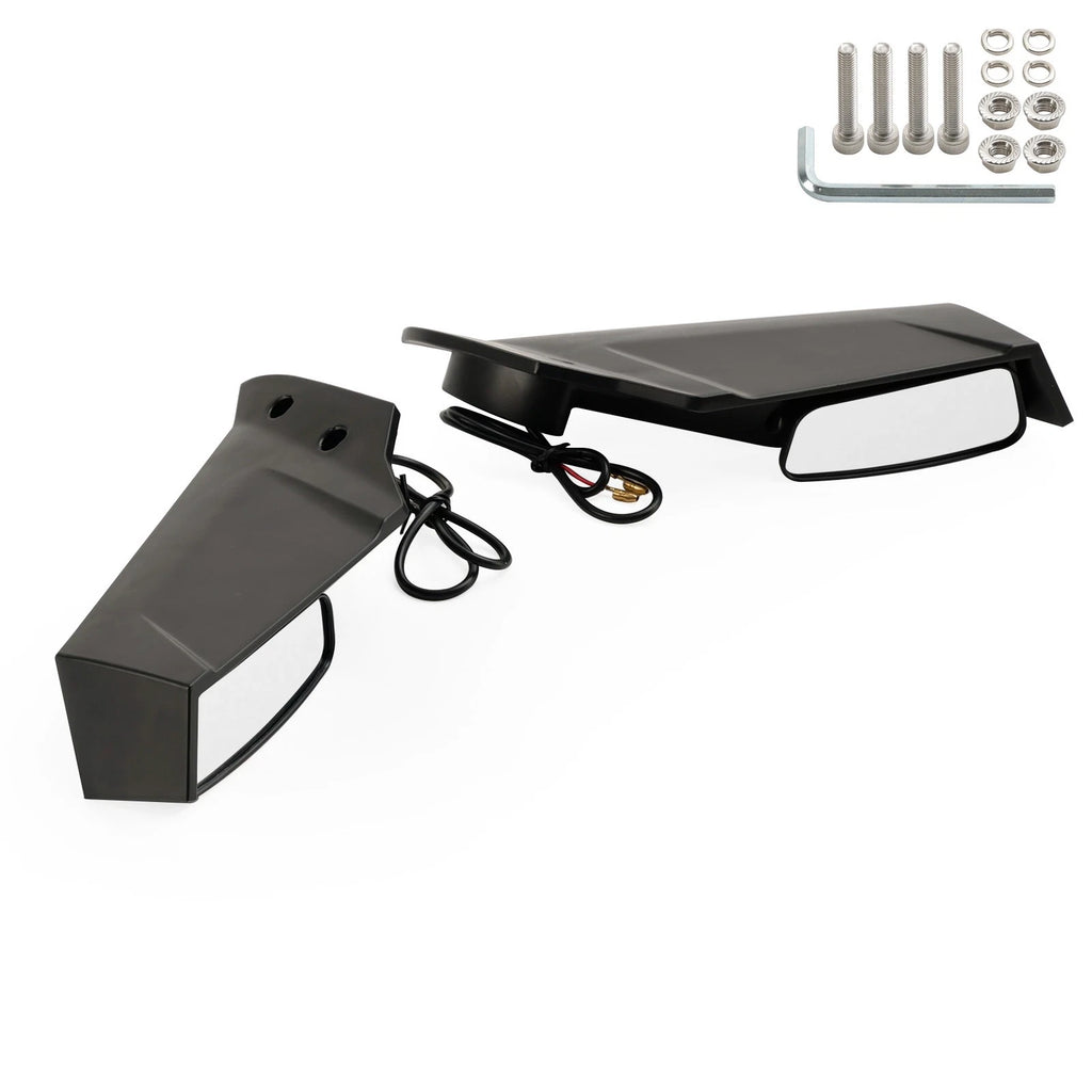 Winglets Rearview Mirrors for Honda CBR650R CBR650F CBR500R CBR500F (2019–2022)