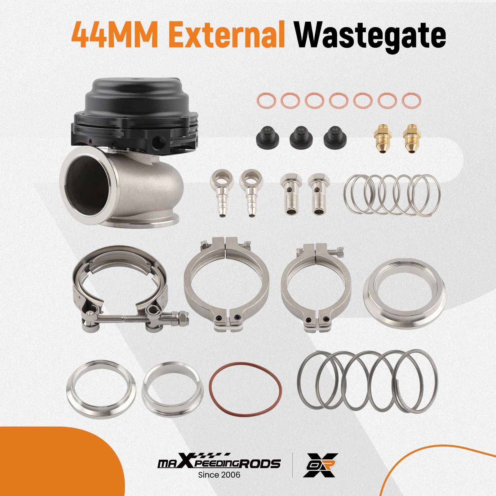 Turbo Exhaust Manifold with V-band Wastegate