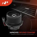 Front HVAC Blower Motor & Resistor for Chevrolet Classic