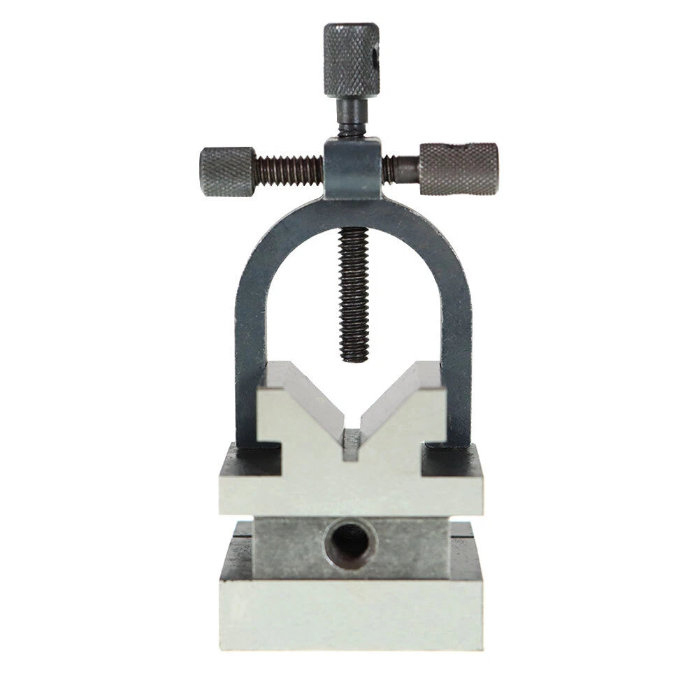 Angle V-Block Clamp Set for Precision Machining (3-1/2" x 1-7/8")