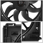 Radiator Fan Assembly for BMW M2 M3 M4 (2015–2021) - Black Polyamide