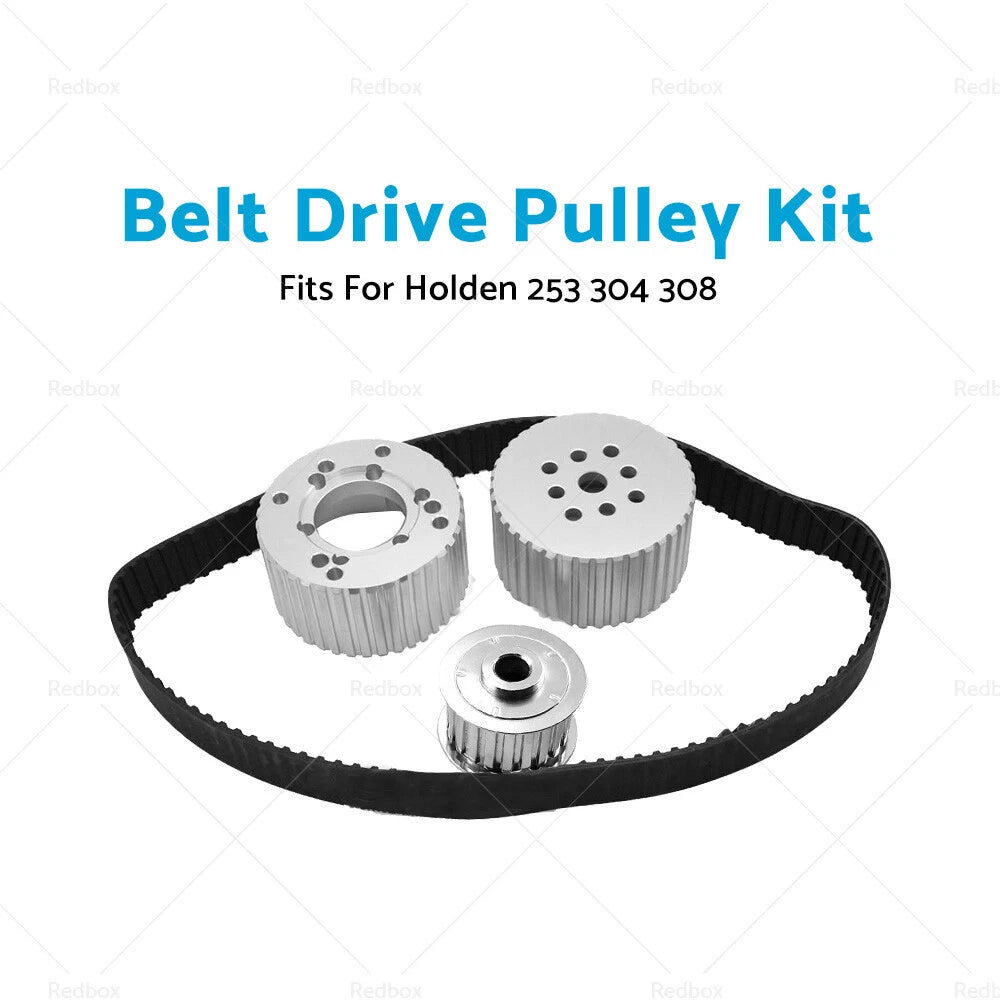 Aluminum Pulley Kit for Holden 253 304 308 (1970–1985)