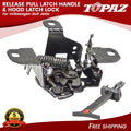 Hood Latch Lock + Release Pull Handle for Volkswagen Golf Jetta 