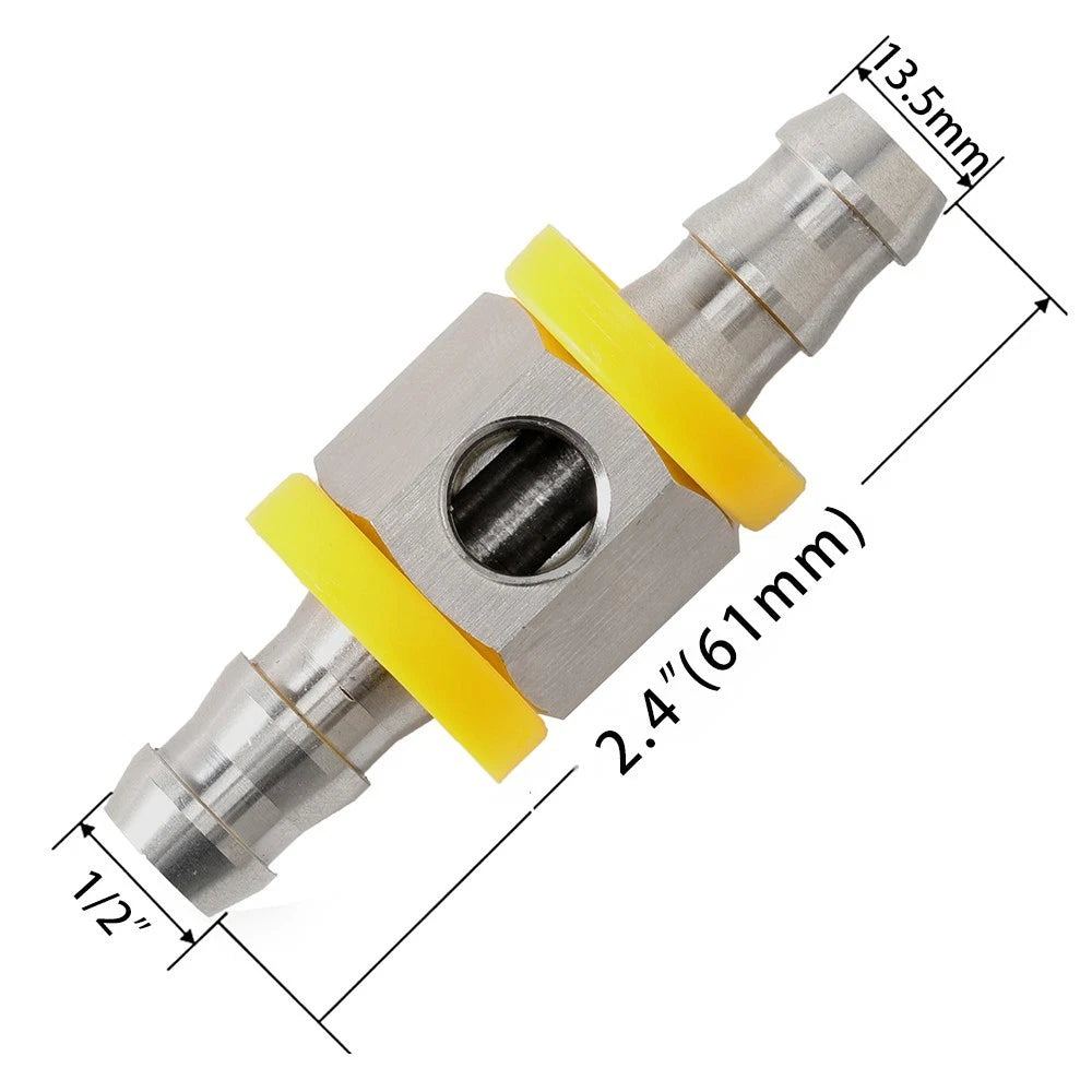 Fuel Pressure Gauge 0-140 PSI for In-Line Adapter