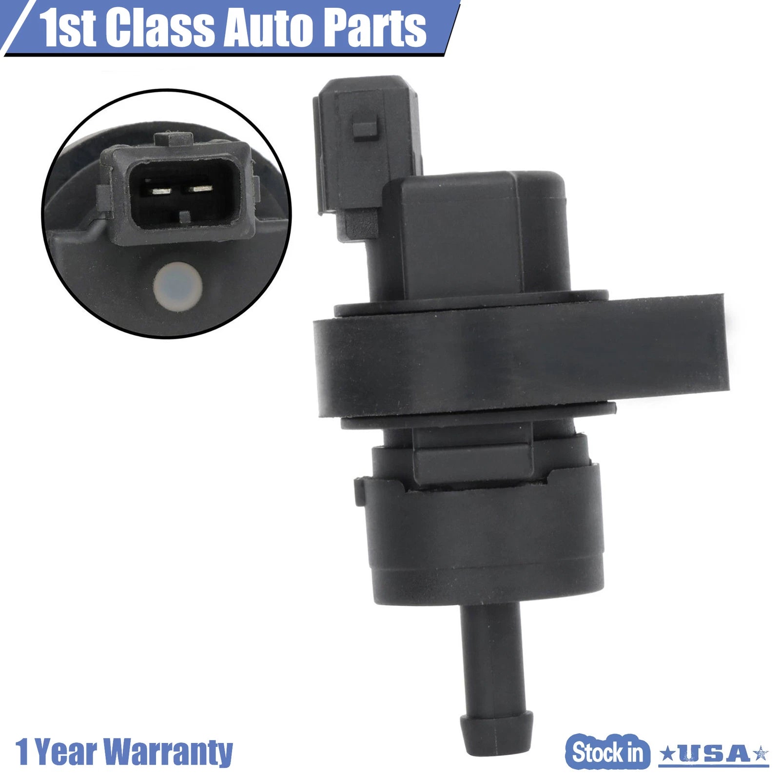 Fuel Carbon Canister Vent Valve for BMW E38 E39 E46 (1994–2006)