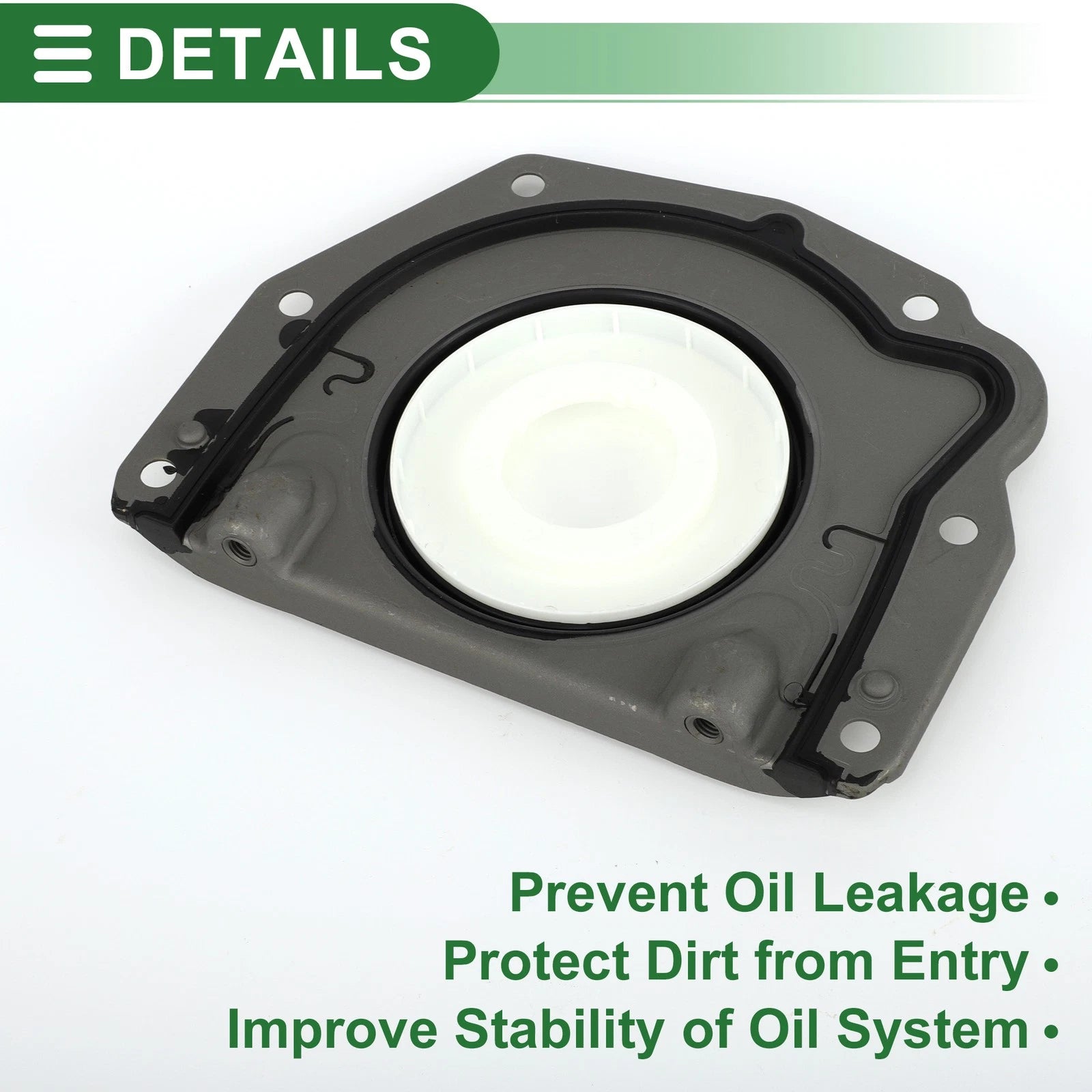 1 Pc Rear Crankshaft Oil Seal with Flange for Ford Fiesta (2014–2019) No.CM5Z6335A