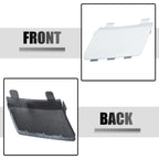 Tow Hook Cover for Volkswagen (2010–2019) - Front Bumper Eye Hole, White