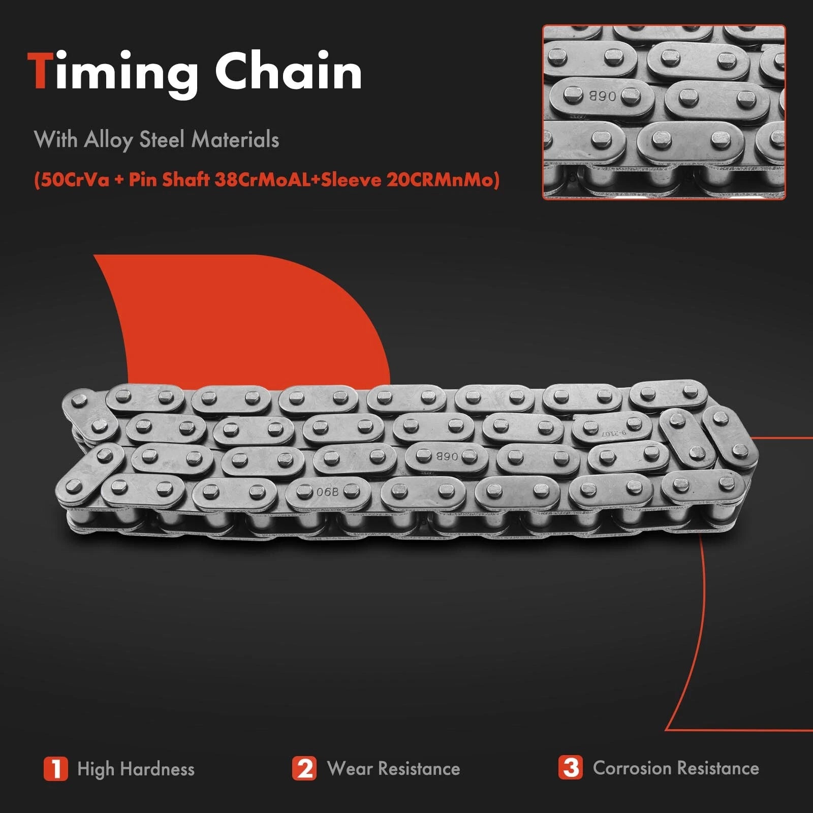 Timing Chain Kit for Chevrolet Silverado 1500 and GMC Sierra 1500 (2007–2012)