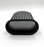 Hood Scoop Air Cleaner for Black Aluminum Hilborn Finned 4 Barrel Carb (14")
