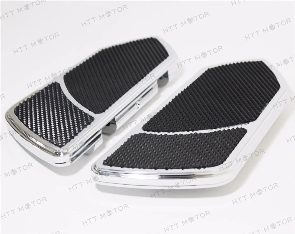 Chrome Billet Rear Passenger Foot Board for Harley Touring Road King (2014–2023)