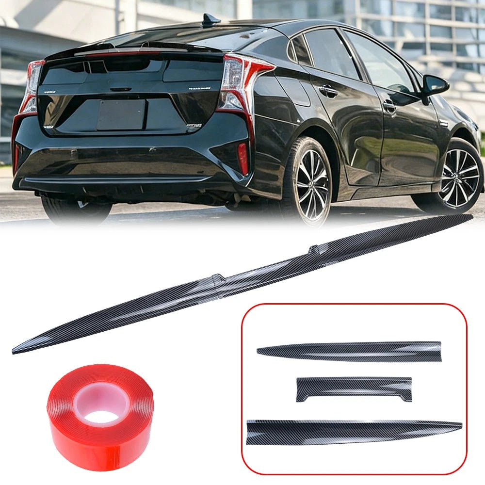 Carbon Fiber Rear Trunk Lip Spoiler for Universal Fit (2010–2023)