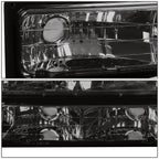 Set of 2 Smoked Headlight Corner Lamps for GMC C1500 C2500 K1500 (1994–2000)