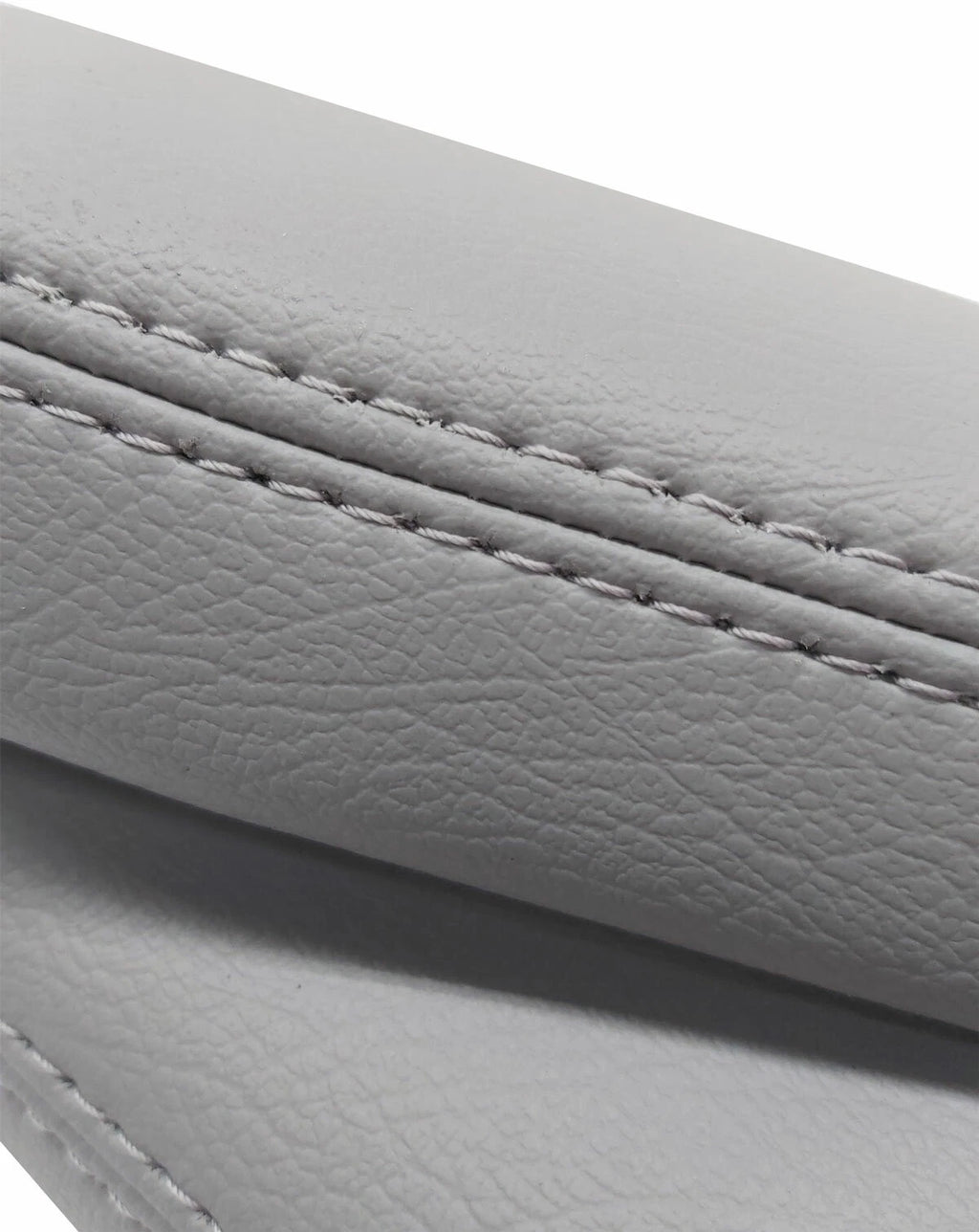 Front Armrest Door Panel Cover for Toyota 4Runner (2003–2009) Gray PVC Leather