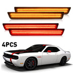 LED Side Marker Lights Kit for Dodge Challenger (2015–2021) - Smoke Lens