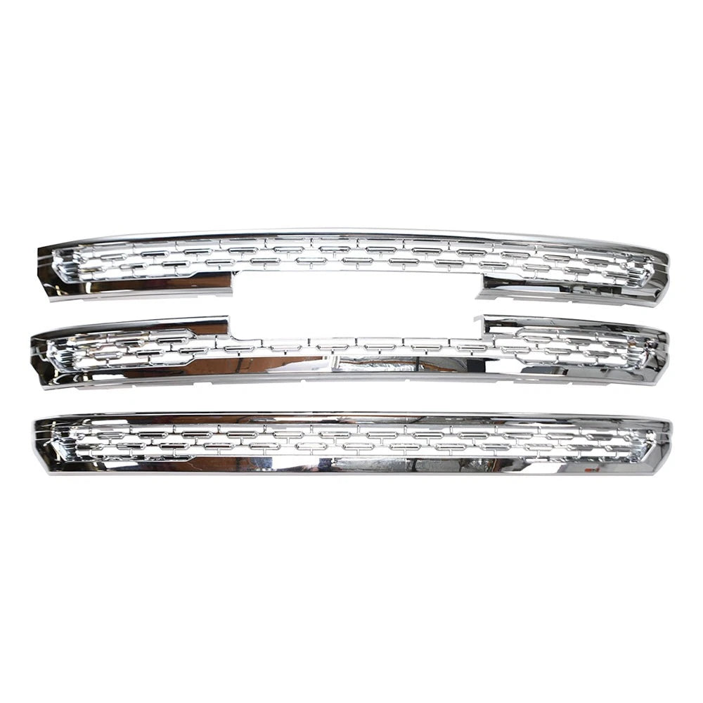3pc Grille Overlay Replacement for 2020–2021 GMC Acadia Chrome