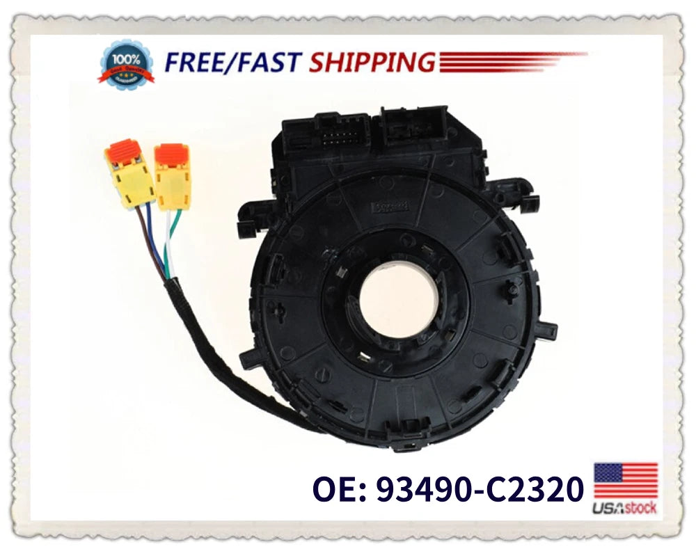 Spiral Cable Clock Spring 93490-C2320 for Hyundai Sonata (2015–2017)