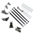 3.25" Axle Rear Weld-On Triangulated 4 Link Suspension Kit + Mount Bracket