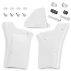 Set of 2 Side Panel Covers for Honda XR200R (1984–2002) White