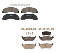 TRW Pro Ceramic Brake Pads Hardware Kit for Ford F-150 (2015–2023)