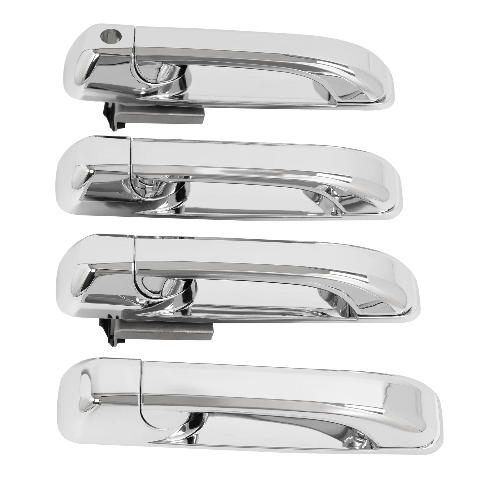 Set of 4 Chrome Exterior Door Handles for Dodge Ram 1500/2500 (2009–2024)