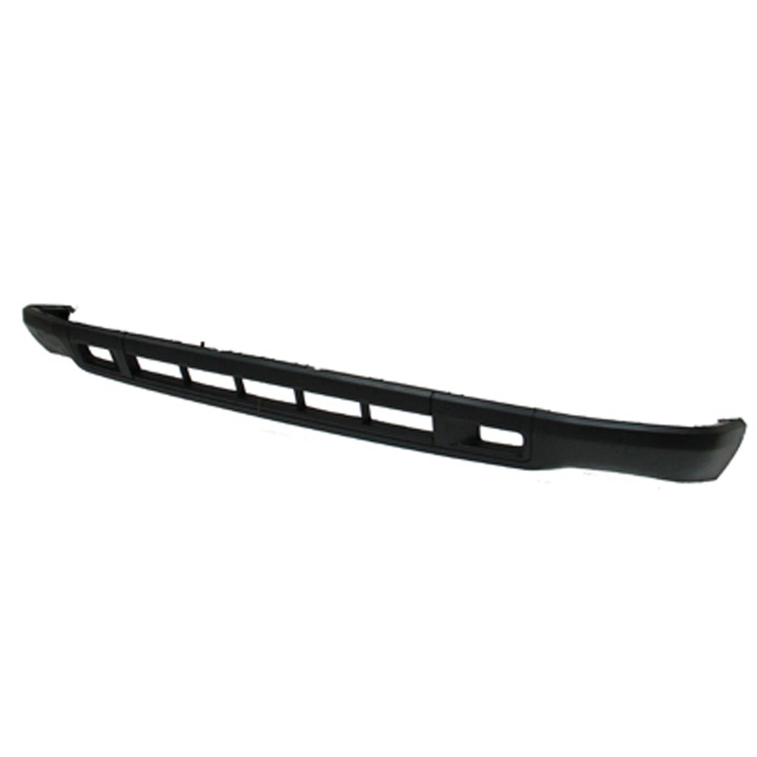 Replacement Black Textured Polypropylene Front Lower Bumper Valance