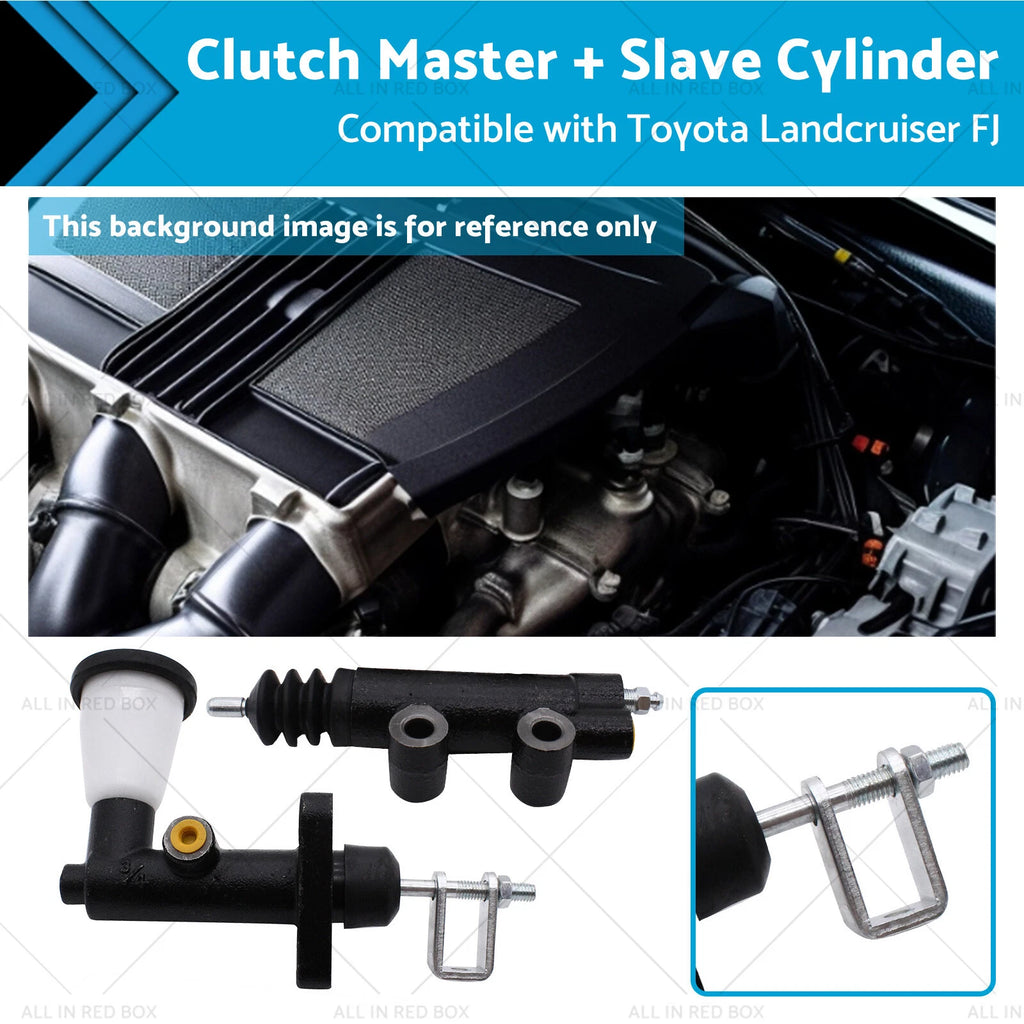 Clutch Master + Slave Cylinder for Toyota Landcruiser FJ40 FJ45 FJ55 FJ75 (1975–1980)