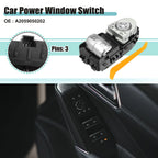 Set of 1 Power Window Switch for Mercedes-Benz C300 C43 C63 (2015–2020) No.A2059050202