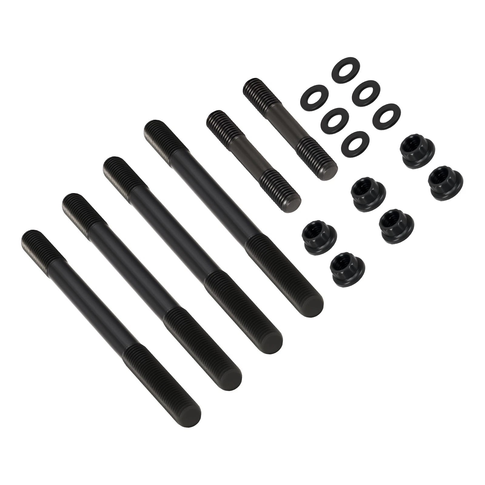 Steel Head Stud Kit for Yamaha Rhino Raptor 660 (2001-2007) Black Oxide