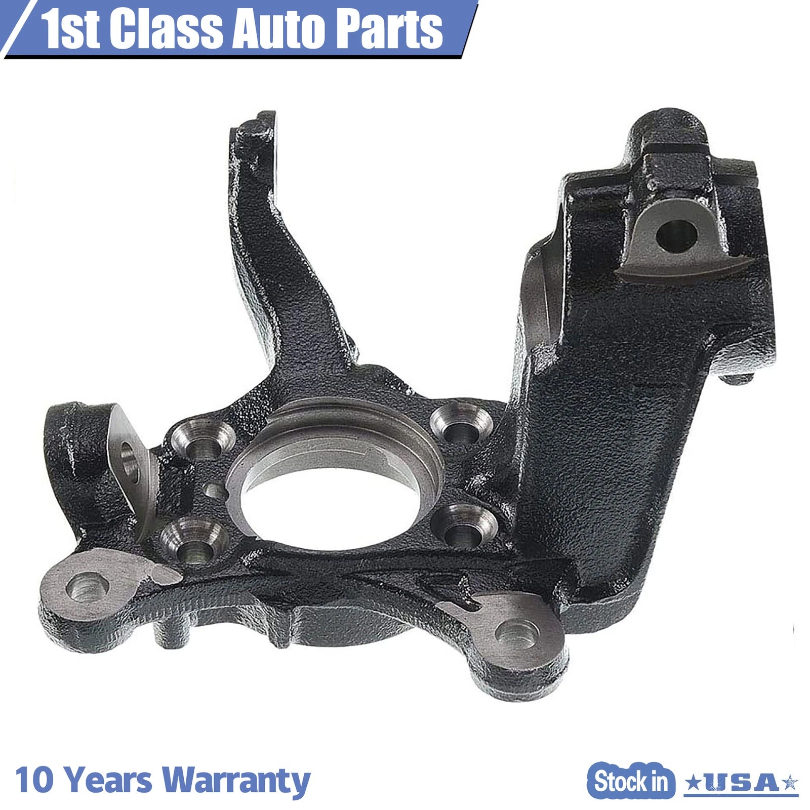 Left Steering Knuckle for Audi A3 Q3 Quattro Volkswagen Golf (2006–2018)