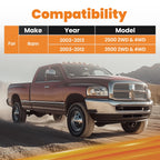 Adjustable Front Track Bar for Ram 2500 3500 (2003–2012) 0-3 Inch Lift