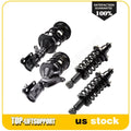 Set of 4 Complete Struts with Coil Springs for Honda Civic (2003–2005)