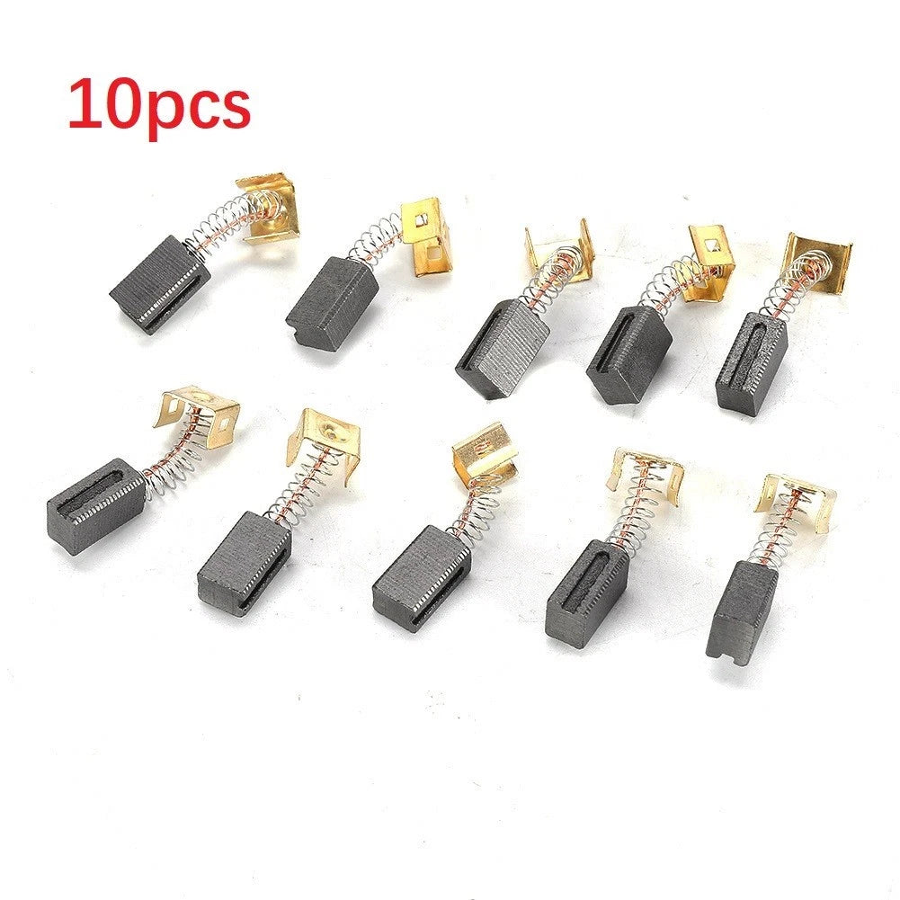 10pcs Carbon Brushes for Black Decker CD105, CD110, CD115, KG900 (N/A)