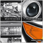 Passenger Right Projector Headlight for Acura MDX (2007–2009) OE Style