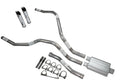 Dual Exhaust Muffler for Nissan Titan (2004–2006) 2.5 Inch Slash Cut Tip