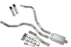 Dual Exhaust Muffler for Nissan Titan (2004–2006) 2.5 Inch Slash Cut Tip