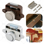 Push Button Latch Knob Catch Lock for RV Drawer Cupboard Door
