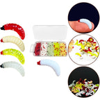 100pcs Soft Fishing Lure for Salmon and Trout