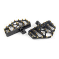Wide MX Style Fat Foot Pegs for Harley Dyna, Touring, Sportster, Softail