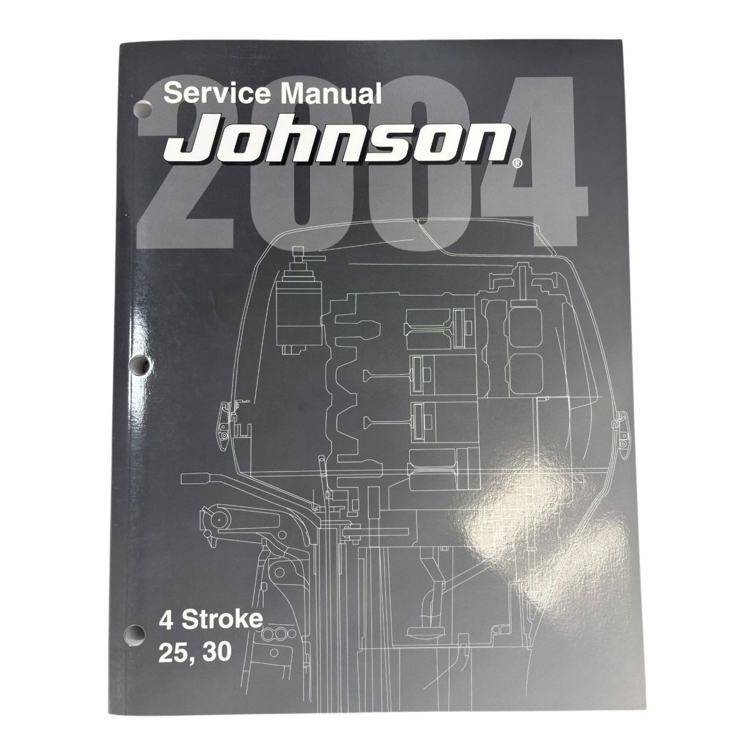 Service Manual for Evinrude Johnson SR 4 Stroke 25/30 HP (2004) 5005665